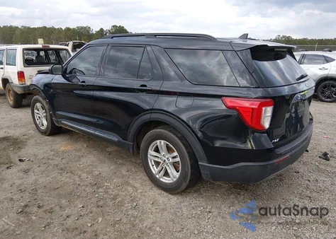 2022 Ford Explorer Xlt z USA, uszkodzony, nr VIN 1FMSK7DH3NGC10467